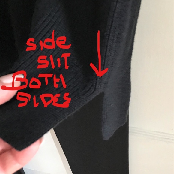 GNW Black Sweater W/Ruffles at Wrist- Size XL - Picture 5 of 7